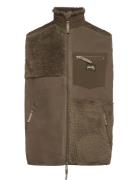Patchwork Fleece Vest Stan Ray Khaki