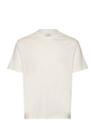 Basic 100% Cotton Relaxed-Fit T-Shirt Mango Cream