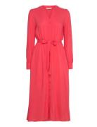 Byjosa Long Shirt Dress 2 - B.young Red