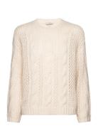 D6Flory Cable Sweater Dante6 Cream