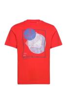 Printed T-Shirt Tom Tailor Red
