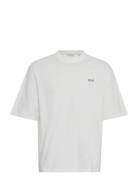 Cftue Relaxed Fit Tee With Chest Pr Casual Friday Cream