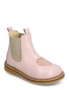 Booties - Flat - With Elastic ANGULUS Pink