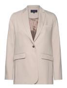 Remi Lyocell Blend Blazer Lexington Clothing Grey