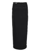 Catiagz Hw Long Skirt Gestuz Black