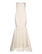 Soft Twill Maxi Dress ROTATE Birger Christensen Cream