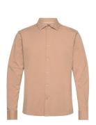 Clean Formal Stretch Shirt L/S Clean Cut Copenhagen Beige