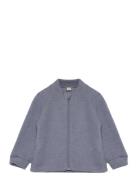 Jacket W/Zipper - Soft Wool CeLaVi Blue