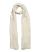 Empire Wide Rib Scarf Michael Kors Accessories Cream