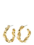 Sun Recycled Twisted Hoops Pilgrim Gold