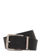 Fl Cl Ro Rev Lthr Belt 35Mm Calvin Klein Black