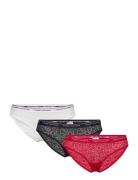 3 Pack Bikini Lace Tommy Hilfiger Patterned