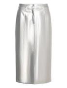 Visilver Hw Coated Skirt/Ls Vila Silver