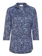 Blouse 3/4 Sleeve Gerry Weber Edition Blue