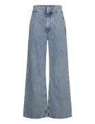 Vibelen Hw Wide Jeans Lbd Oni01 Vila Blue