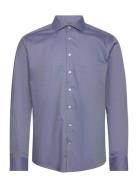 Bs Aaron Slim Fit Shirt Bruun & Stengade Blue