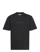 Over D Embroidery Tee S/S Lindbergh Black