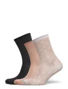 Glitter Socks 3-Pack Mp Denmark Black