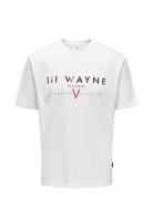 Onslilwayne Life Rlx Ss Tee ONLY & SONS White