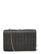 Holiday Clutch White Pipol's Bazaar Black