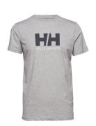 Hh Logo T-Shirt Helly Hansen Grey
