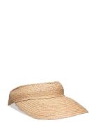 Shadylady Raffia Visor Seafolly Beige