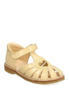 Sandals - Flat - Closed Toe - ANGULUS Yellow