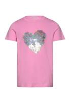 Detailed Artwork T-Shirt Tom Tailor Pink