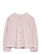 Embroidered Blouse Mango Pink
