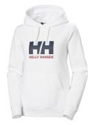 W Hh Logo Hoodie 2.0 Helly Hansen White