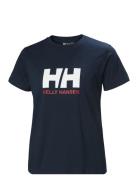 W Hh Logo T-Shirt 2.0 Helly Hansen Navy