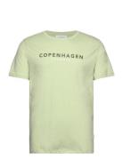 Copenhagen Print Tee S/S Lindbergh Green