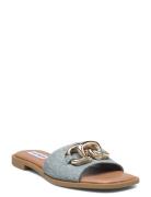 Gene Sandal Steve Madden Blue