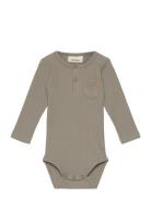 Nbmdimo Ls Slim Body Lil Lil'Atelier Khaki