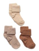 Cotton Rib Baby Socks - 3-Pack Mp Denmark Patterned