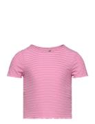 Kogwilma Life S/S Rib Top Jrs Kids Only Pink