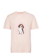 Ace Cute Doggy T-Shirt Double A By Wood Wood Pink