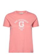 Reg Logo Ss T-Shirt GANT Pink
