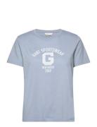 Reg Logo Ss T-Shirt GANT Blue