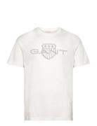 Logo Ss T-Shirt GANT White