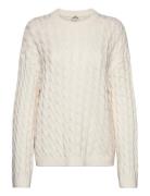 Cable Knit Sweater Julie Josephine White