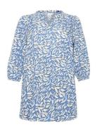 Kcjenny Tunic Kaffe Curve Blue