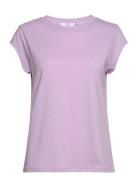 Cc Heart Basic T-Shirt Coster Copenhagen Purple