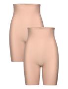 Decoy Shapewear Shorts 2-Pack Decoy Beige