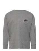 Nsw Relaxed Ls Lbr Tee / Nsw Relaxed Ls Lbr Tee Nike Grey