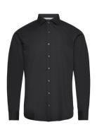 Poplin Stretch Modern Shirt Michael Kors Black