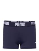Puma Swim Boys Logo Swim Trunk 1P Puma Swim Navy
