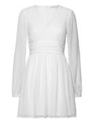 Dahlia Dotted Dress Bubbleroom White
