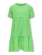 Kogthyra S/S Layered Dress Wvn Kids Only Green
