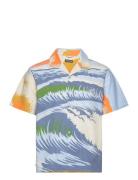 Water View S/S Shirt Santa Cruz Blue